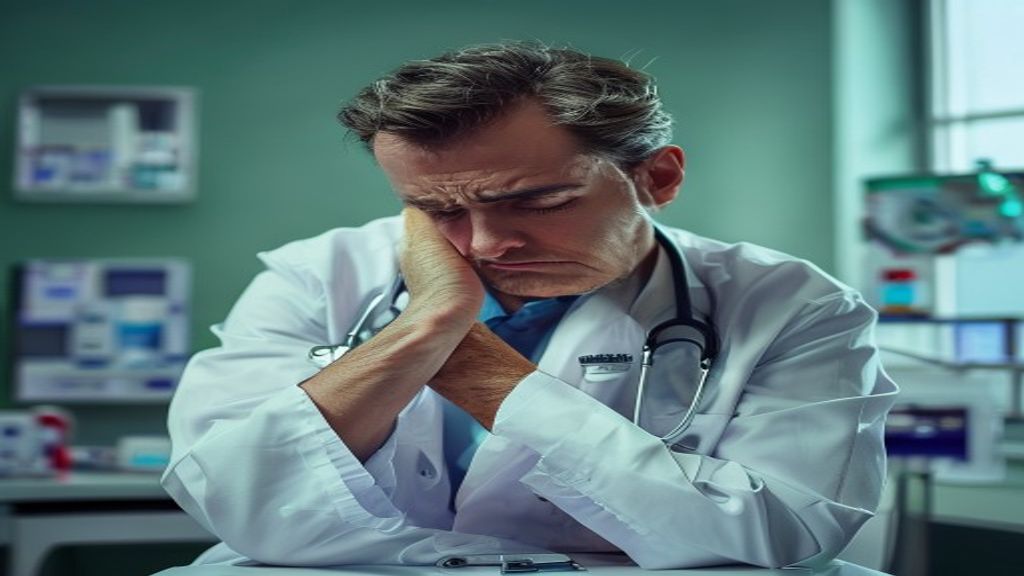 Burnout médico atinge níveis críticos: novas diretrizes de prevenção